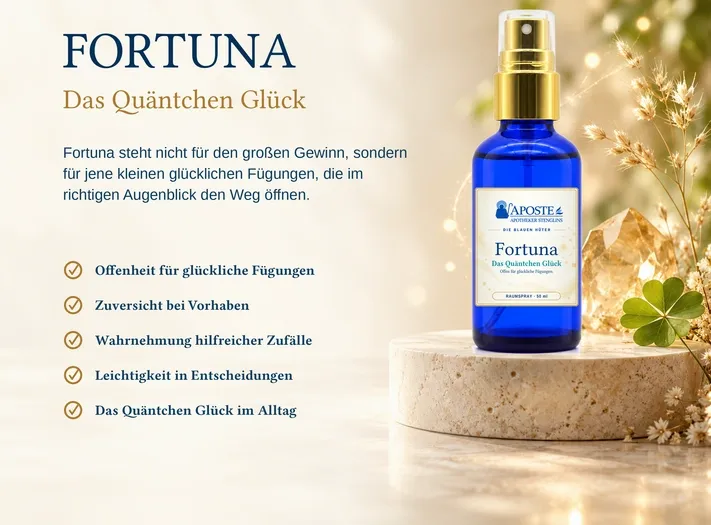 Energy Spray - Fortuna macht dich für ein Quäntchen Glück bereit